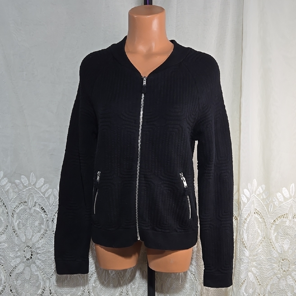 MOTH Black Zip Up Jacket Sz Small